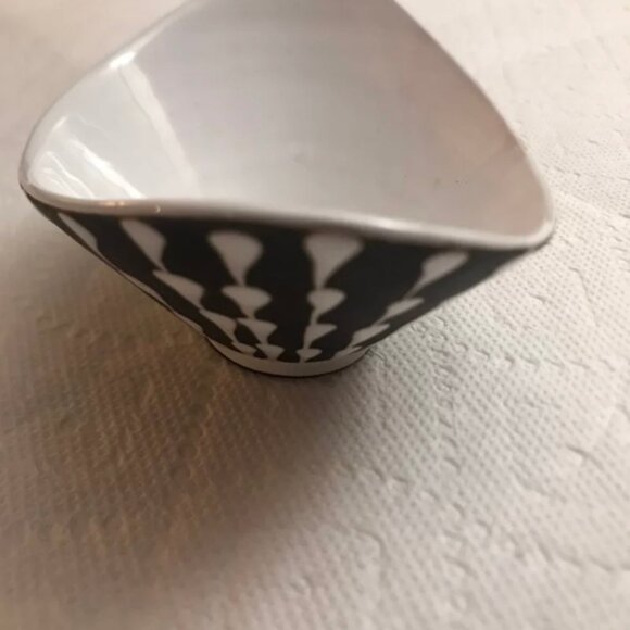 Scandinavian Mid Century Modern Design Ceramic Bowl Dipping Bowl Candy Bowl GUC - Picture 2 of 14